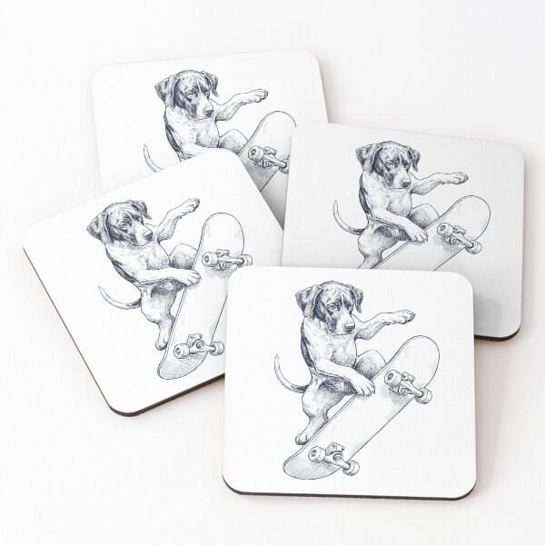 Item preview, Vintage English Pointer Skateboarding Skate Dog Dad Lover designed and sold by DoodleTortle.