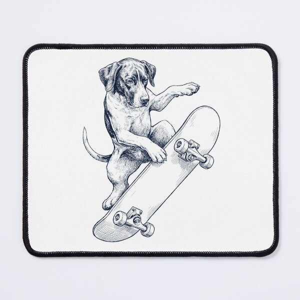 Item preview, Vintage English Pointer Skateboarding Skate Dog Dad Lover designed and sold by DoodleTortle.