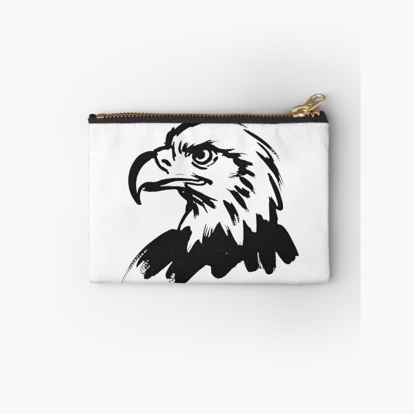 Item preview, Minimalist Bald Eagle Sketch Black Ink Wildlife Art Patriotic Bird Design designed and sold by ArcticFoxStudio.