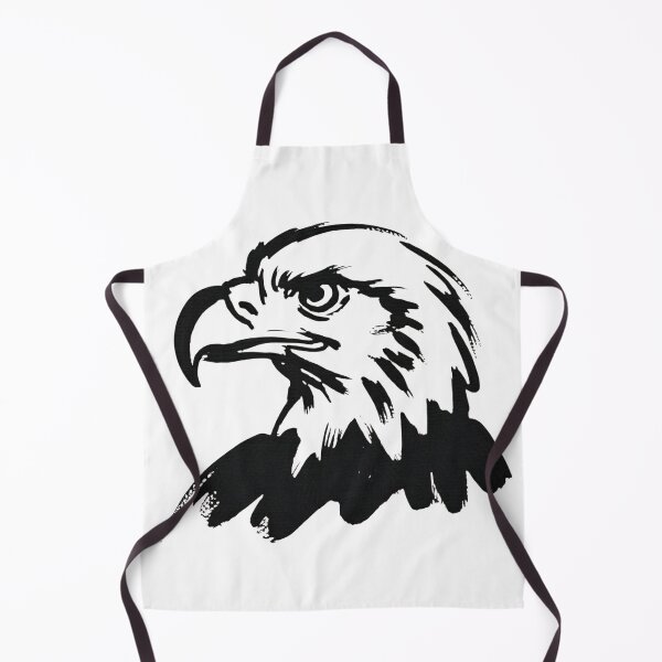 Item preview, Minimalist Bald Eagle Sketch Black Ink Wildlife Art Patriotic Bird Design designed and sold by ArcticFoxStudio.