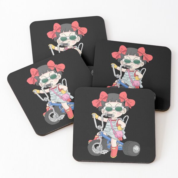 Item preview, Retro Anime Girl on Tricycle Vintage 90s Aesthetic designed and sold by cubomtumeshop.
