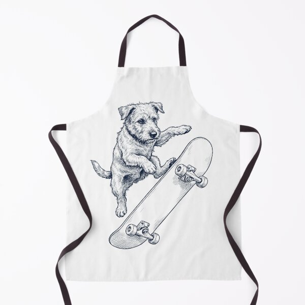Item preview, Vintage Glen of Imaal Terrier Skateboarding Skate Dog Dad Lover designed and sold by DoodleTortle.