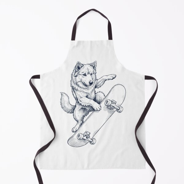 Item preview, Vintage Icelandic Sheepdog Skateboarding Skate Dog Dad Lover designed and sold by DoodleTortle.