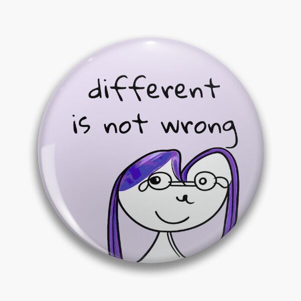 Item preview, Different Is Not Wrong Affirmation designed and sold by SoftBeing.
