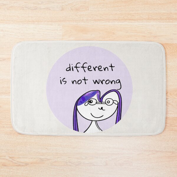 Item preview, Different Is Not Wrong Affirmation designed and sold by SoftBeing.