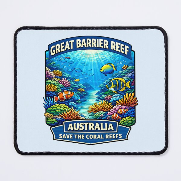 Item preview, Great Barrier Reef, Australia - Save the Coral Reefs designed and sold by Myra365Art.