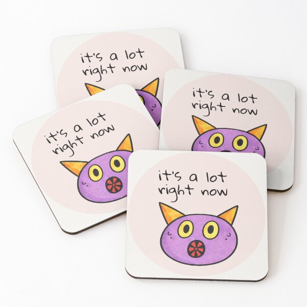 Item preview, It's A Lot Right Now Anxiety Quote designed and sold by SoftBeing.