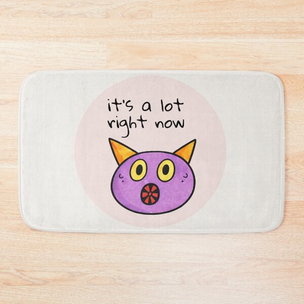 Item preview, It's A Lot Right Now Anxiety Quote designed and sold by SoftBeing.