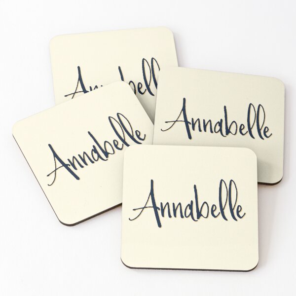 Item preview, ANNABELLE personalized type design designed and sold by CharlottePlaceArt.