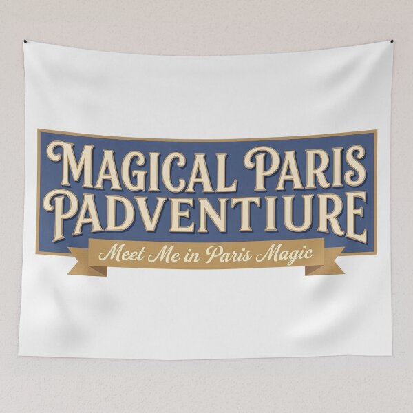 Item preview, Paris Magic – Whimsical Typography & Fairytale City Lights Aesthetic designed and sold by ArtsyExplorer.
