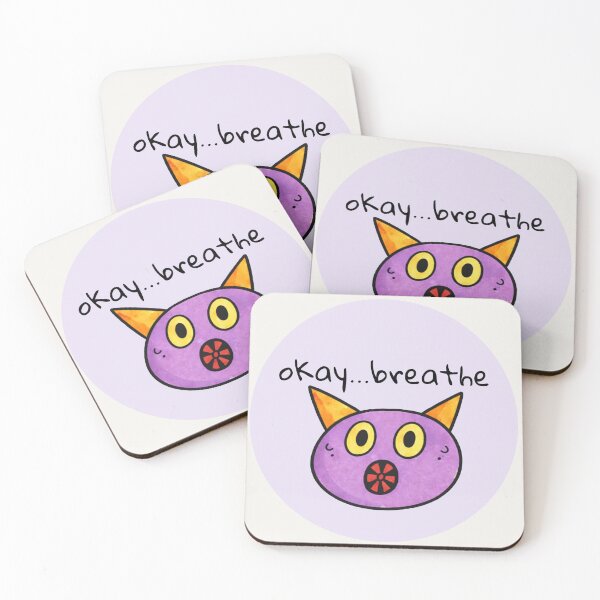 Item preview, Okay Breathe Anxiety Reminder designed and sold by SoftBeing.