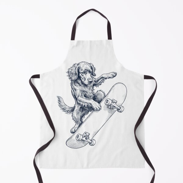 Item preview, Vintage Irish Setter Skateboarding Skate Dog Dad Lover designed and sold by DoodleTortle.