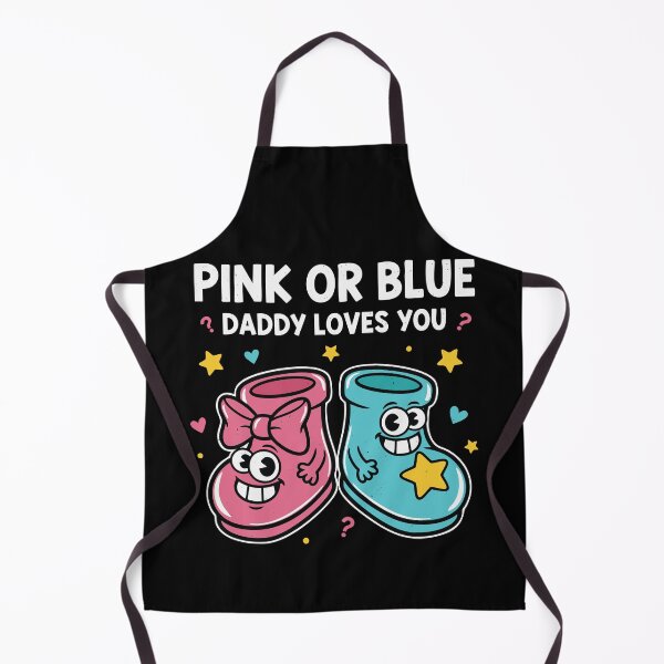 Item preview, Gender Reveal Pink Or Blue Daddy Loves You Baby designed and sold by LuminOrb.