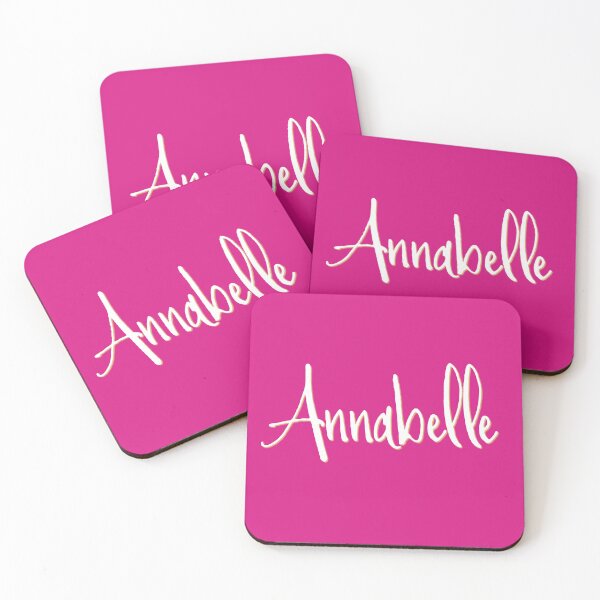 Item preview, ANNABELLE personalized type design designed and sold by CharlottePlaceArt.