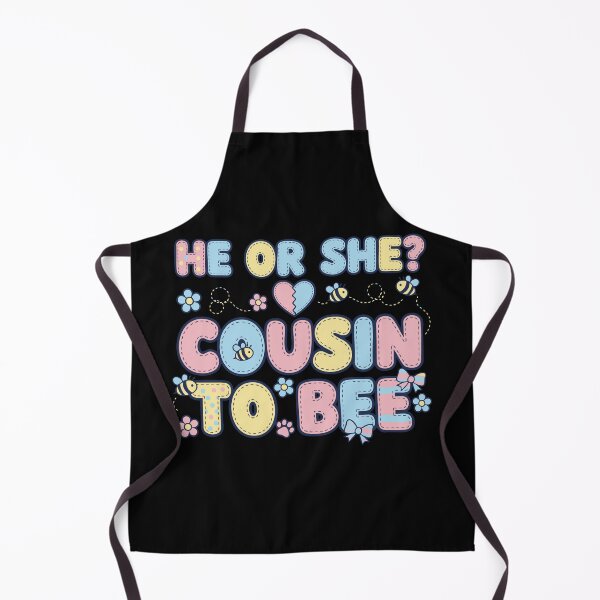Item preview, Gender Reveal He Or She Cousin To Bee Baby Shower designed and sold by LuminOrb.