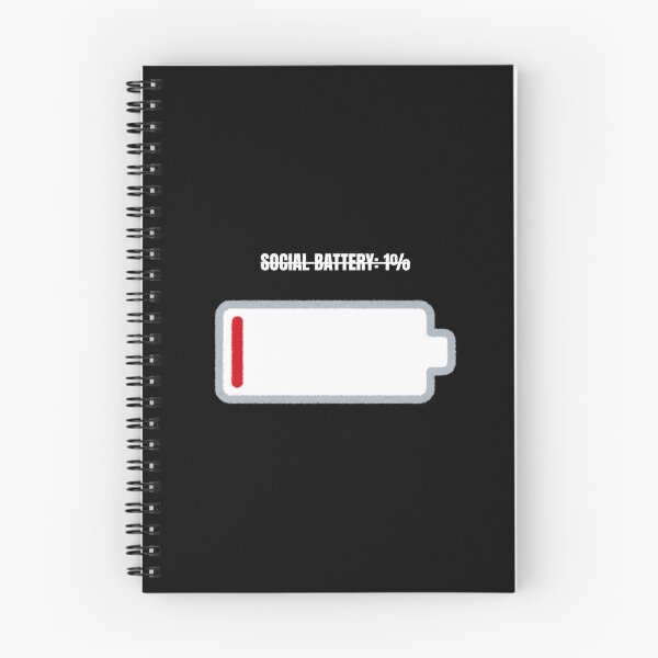 Item preview, Social battery 1% designed and sold by Evalook00.