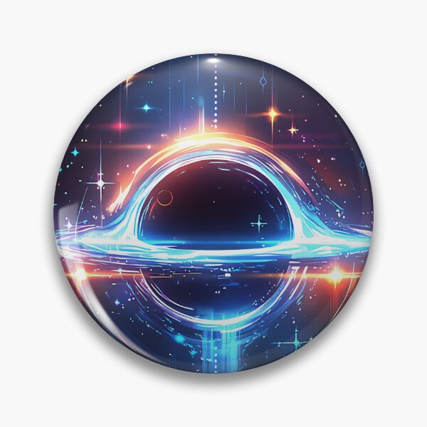 Item preview, Black hole with glowing accretion disk  designed and sold by SkyArtCreations.