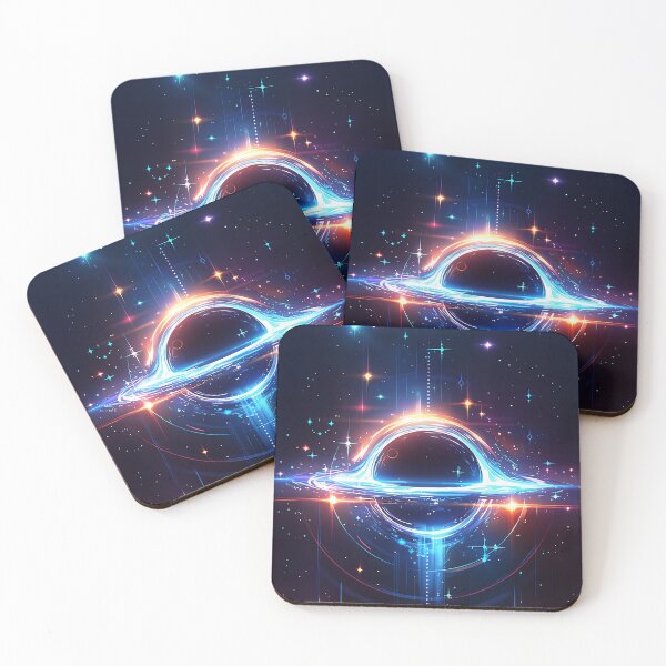 Item preview, Black hole with glowing accretion disk  designed and sold by SkyArtCreations.