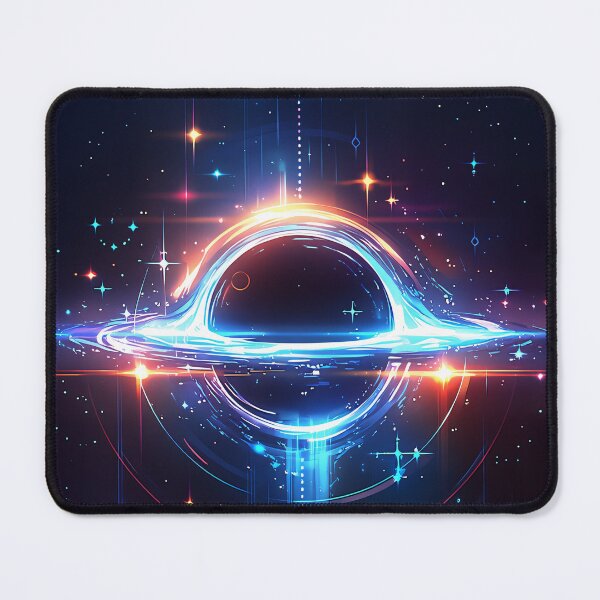 Item preview, Black hole with glowing accretion disk  designed and sold by SkyArtCreations.