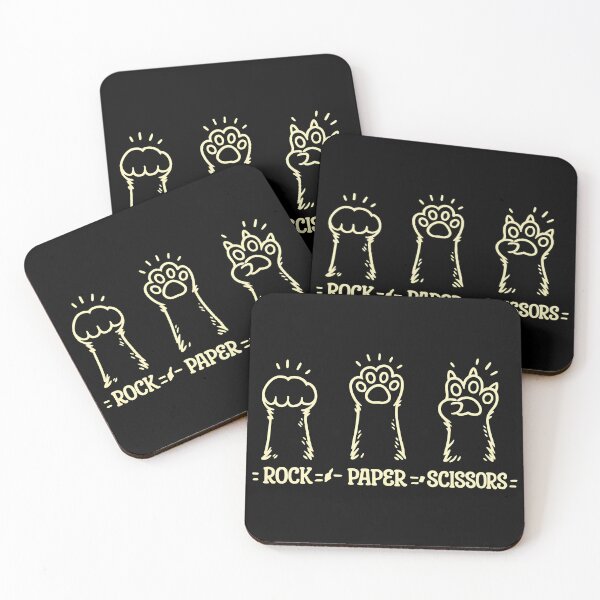Item preview, Cat Paw Rock Paper Scissors Funny Pet Game designed and sold by Dmo3HarkoArt.