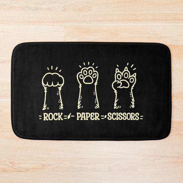 Item preview, Cat Paw Rock Paper Scissors Funny Pet Game designed and sold by Dmo3HarkoArt.