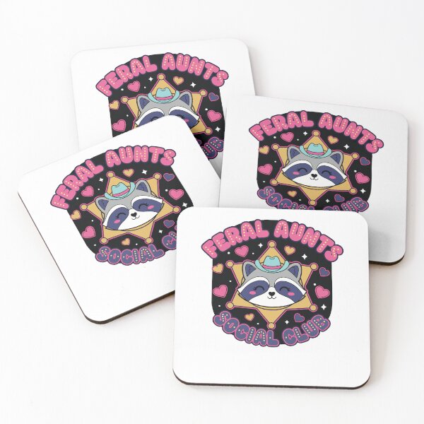 Item preview, Gender Reveal Baby Shower Feral Aunts Social Club designed and sold by LuminOrb.