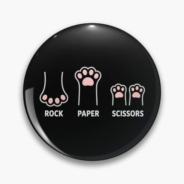 Item preview, Cat Paw Rock Paper Scissors Game Tee designed and sold by Dmo3HarkoArt.