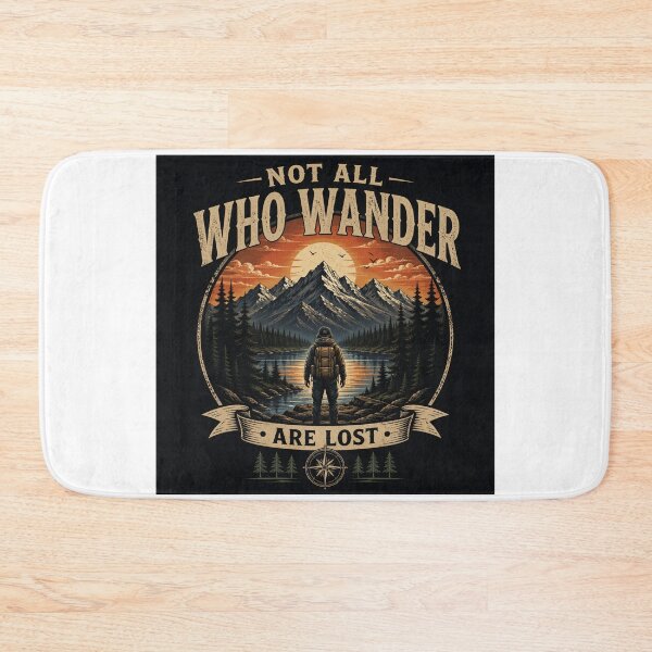 Item preview, Not All Who Wander Are Lost Vintage designed and sold by Hype-Loop71.