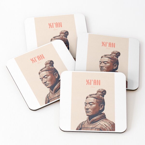 Item preview, Xi'an China Terracotta Warrior Portrait designed and sold by NeuralVibe.