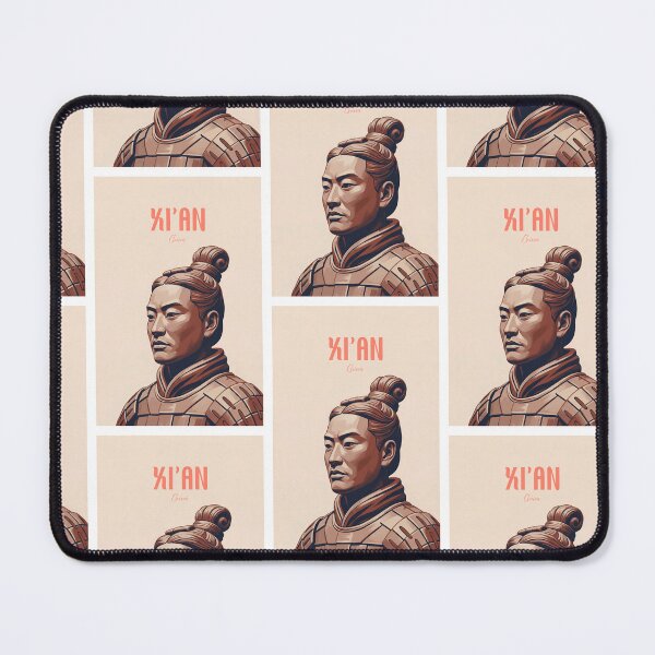 Item preview, Xi'an China Terracotta Warrior Portrait designed and sold by NeuralVibe.