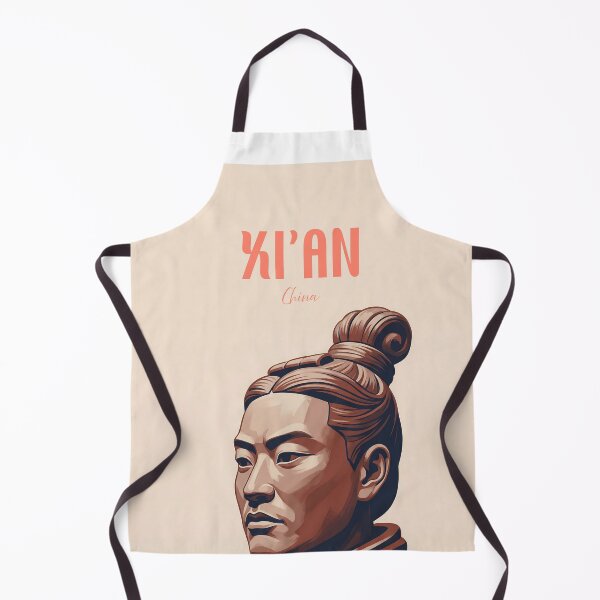 Item preview, Xi'an China Terracotta Warrior Portrait designed and sold by NeuralVibe.