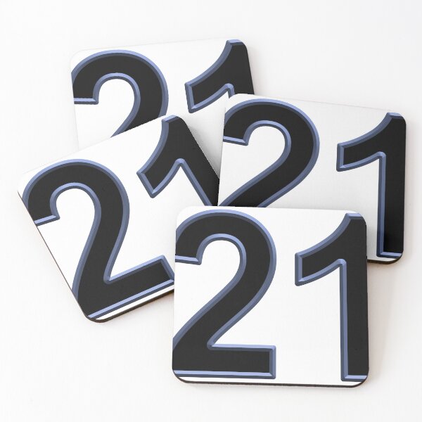 Item preview, 21 twenty-one is a special number 3D - "Blue Metal" designed and sold by Segasprojects.