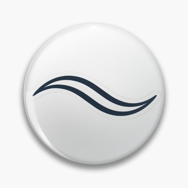Item preview, Minimal Wave Sticker — Clean Ocean Aesthetic Decal for Laptop Phone and Tumbler designed and sold by Stick_It_With_Love.