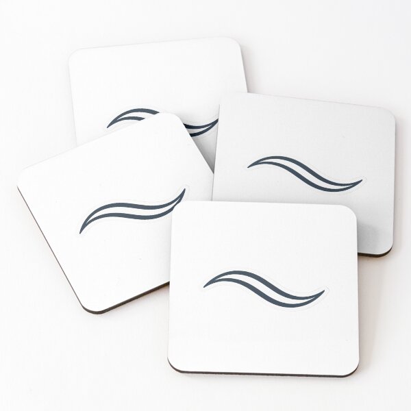 Item preview, Minimal Wave Sticker — Clean Ocean Aesthetic Decal for Laptop Phone and Tumbler designed and sold by Stick_It_With_Love.