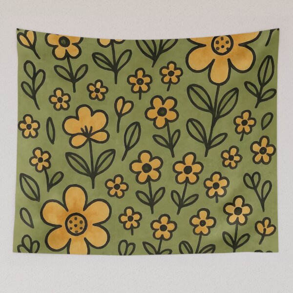 Item preview, Retro Flowers  designed and sold by GraphicsClub.