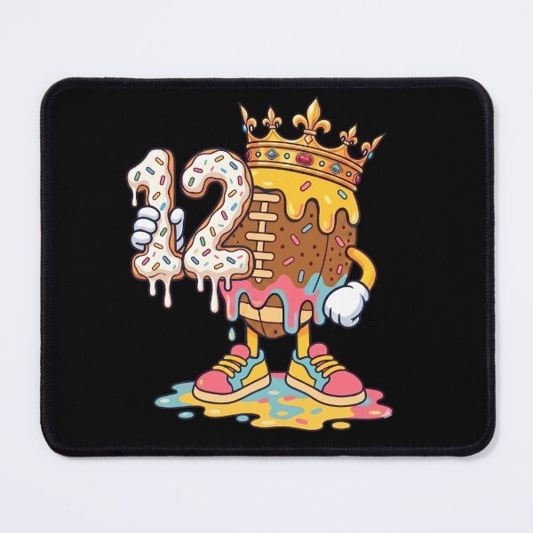 Item preview, Football 12th Birthday Ice Cream Drip Twelve Year Old designed and sold by KIROSALS.