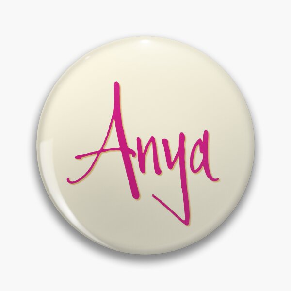 Item preview, ANYA personalized type design designed and sold by CharlottePlaceArt.