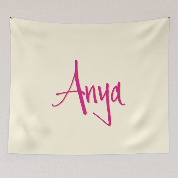 Item preview, ANYA personalized type design designed and sold by CharlottePlaceArt.