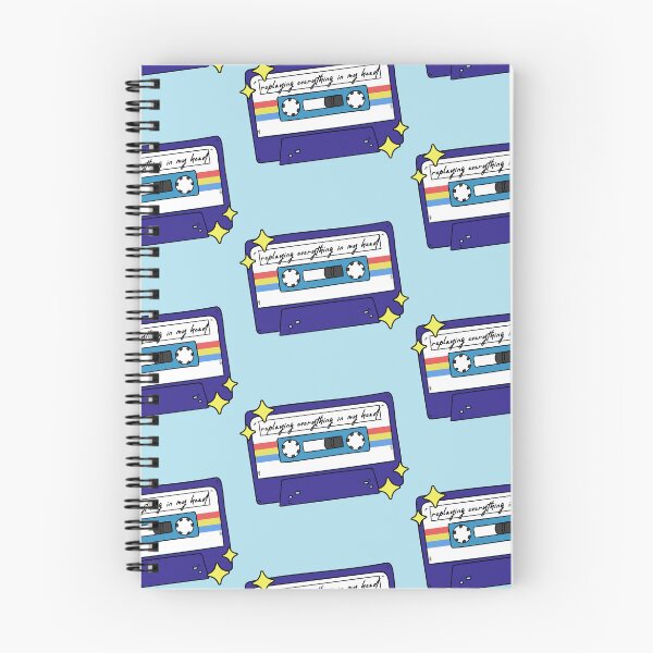Item preview, Replaying everything in my head cassette | retro aesthetic designed and sold by Tanukiin.