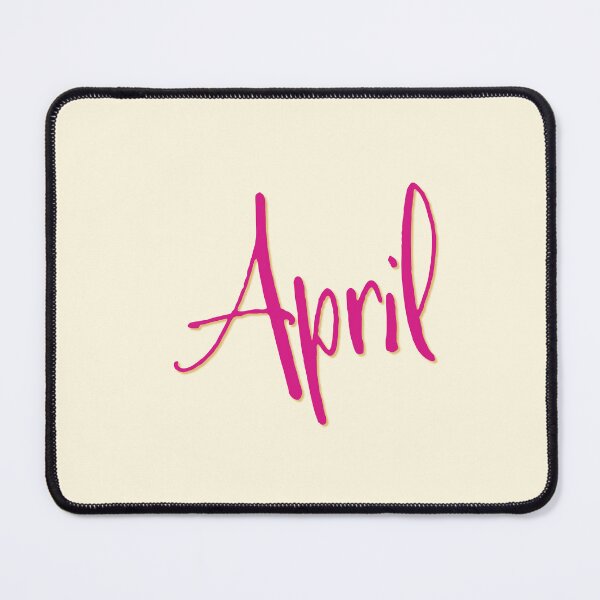 Item preview, APRIL personalized type design designed and sold by CharlottePlaceArt.