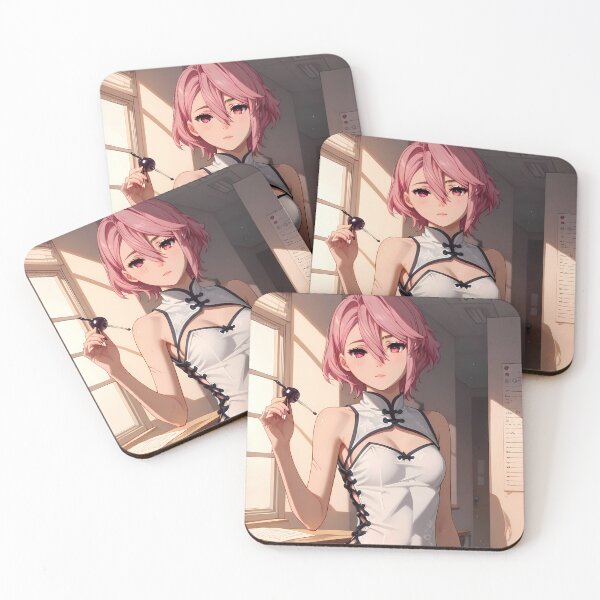 Item preview, Aira Shiratori Dandadan Elegant Qipao Classroom Moment designed and sold by Tokyonomad.
