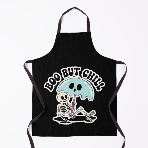 Item preview, Boo But Chill Skeleton with Umbrella – Funny Relaxed Halloween T-Shirt designed and sold by Raw Tigers.