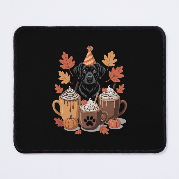 Item preview, Labrador Retriever Coffee Pumpkin Spice Fall Thanksgiving designed and sold by papertaless.