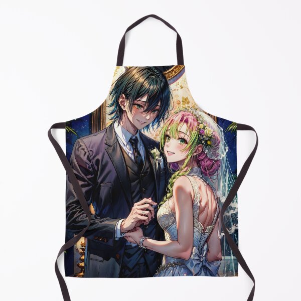 Item preview, Obanai Iguro Demon Slayer Elegant Wedding Portrait designed and sold by Tokyonomad.