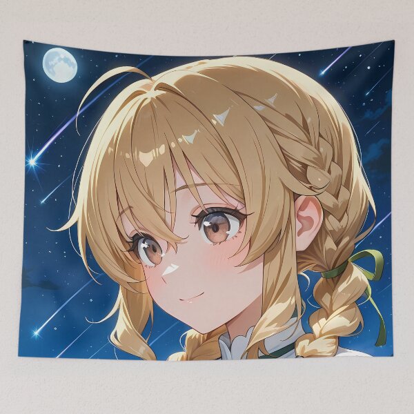 Item preview, Monica Everett Silent Witch Moonlit Star Gaze designed and sold by Tokyonomad.