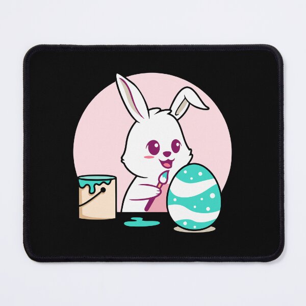 Item preview, Cute Bunny Painting Easter Egg Cartoon designed and sold by Bornkiu.