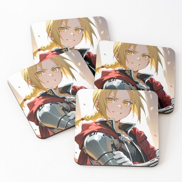 Item preview, Edward Elric Fullmetal Alchemist Bold Automail Smile designed and sold by Tokyonomad.