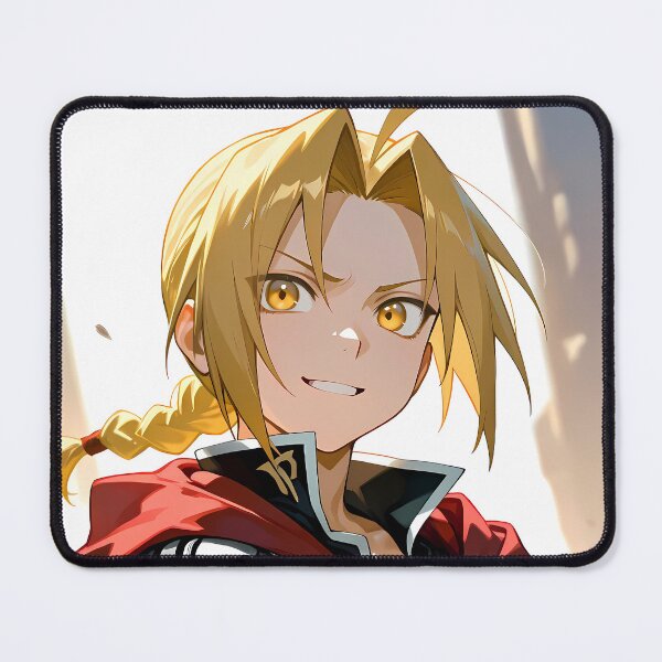 Item preview, Edward Elric Fullmetal Alchemist Bold Automail Smile designed and sold by Tokyonomad.