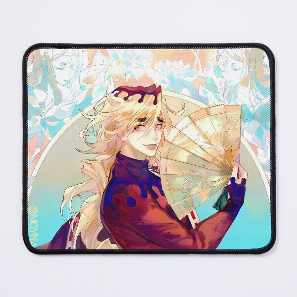 Item preview, Douma Demon Slayer Pastel Lotus Fan Fantasy designed and sold by Tokyonomad.