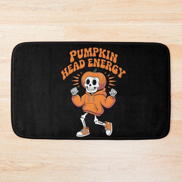Item preview, Pumpkin Head Energy Skeleton Walking – Funny Spooky Halloween T-Shirt designed and sold by Raw Tigers.